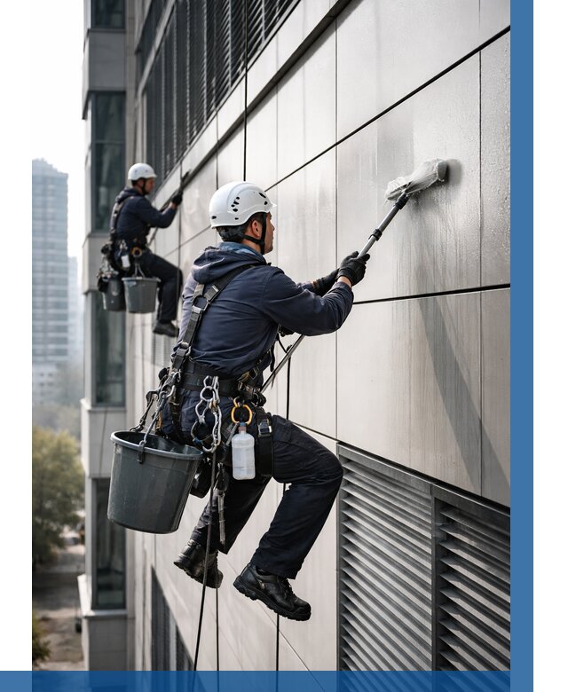 Мойка вентилируемого фасада в Благовещенске от 254 р. | ВЫСОТНИК-Бгн