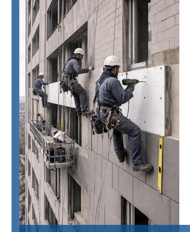 Монтаж фасадных термопанелей высокого качества в Благовещенске