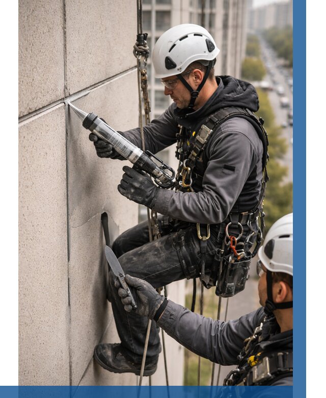 Первичная герметизация швов в Благовещенске от 609 р. | ВЫСОТНИК-Бгн