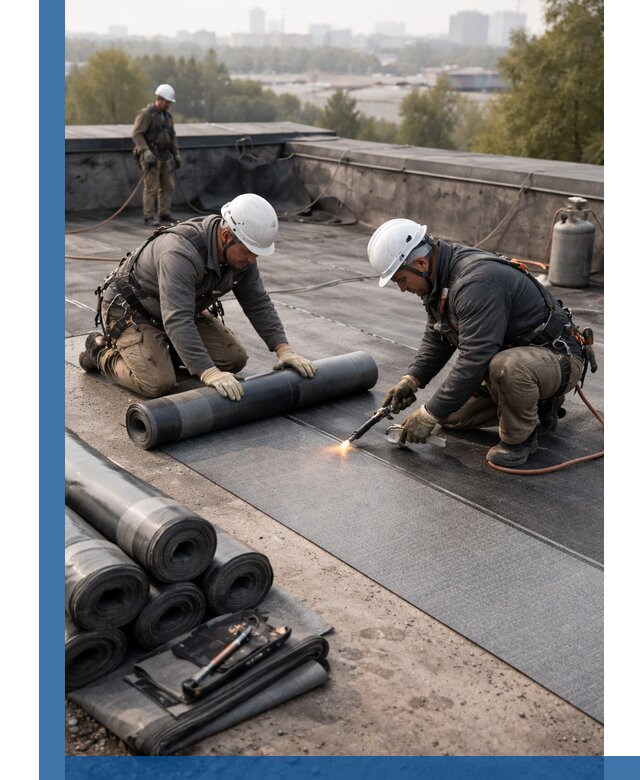 Монтаж мягкой кровли в Благовещенске профессионально и надежно