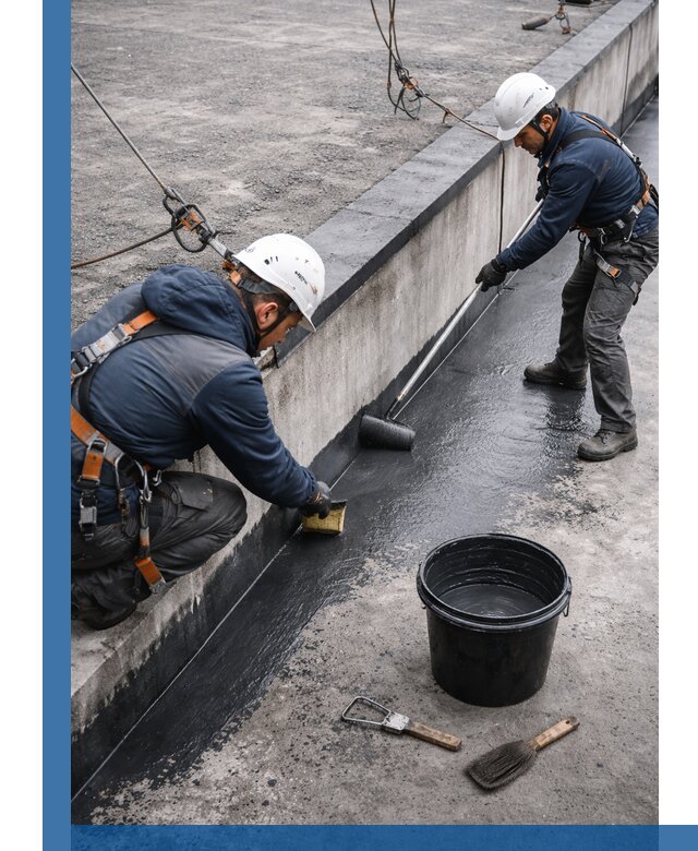 Гидроизоляция кровли жидкой резиной профессионально в Благовещенске