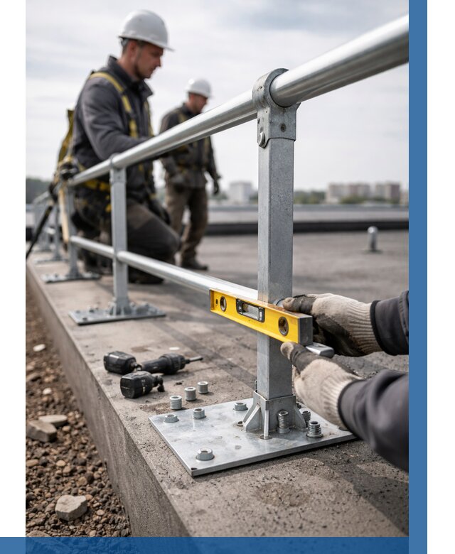 Монтаж кровельного ограждения в Благовещенске от 1219 р. | ВЫСОТНИК-Бгн