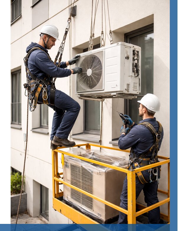 Демонтаж внешнего блока кондиционера в Благовещенске от 3555 р. | ВЫСОТНИК-Бгн