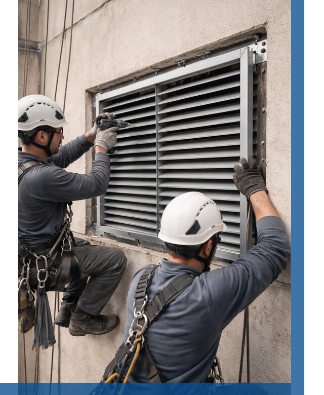 Монтаж вентиляционных решеток в Благовещенске от 4571 р. | ВЫСОТНИК-Бгн