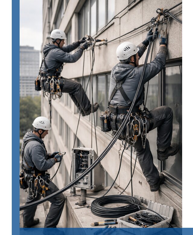 Прокладка оптоволоконного кабеля в Благовещенске под ключ с тестированием