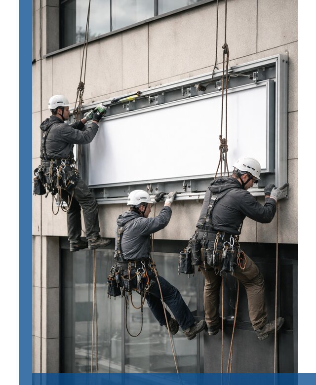 Профессиональный монтаж светового короба под ключ в Благовещенске