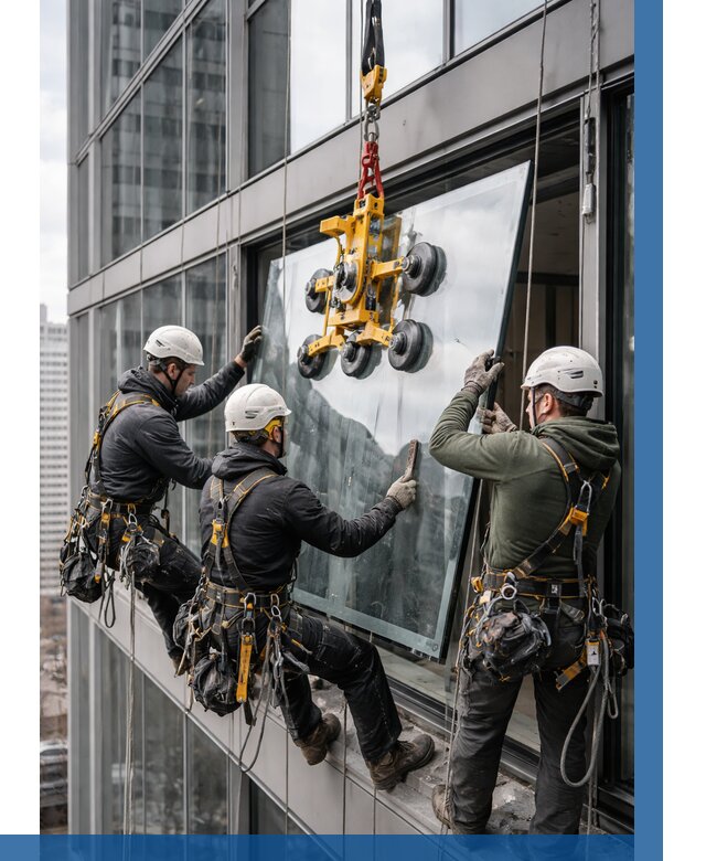 Фасадное остекление зданий под ключ в Благовещенске от 10157 р. | ВЫСОТНИК-Бгн