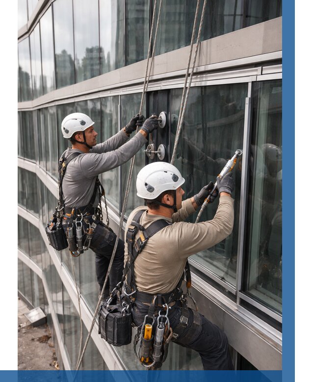 Радиусное остекление фасада в Благовещенске от 12188 р. | ВЫСОТНИК-Бгн