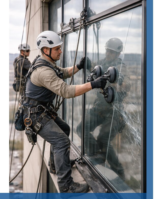 Замена стекла в витраже в Благовещенске под ключ от 8633 р. | ВЫСОТНИК-Бгн