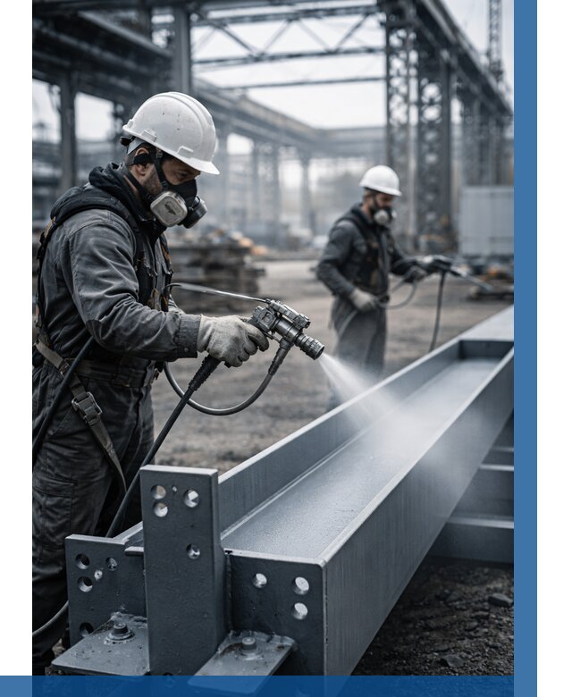 Антикорроз. обработка металлоконстр. в Благовещенске от 457 р. | ВЫСОТНИК-Бгн