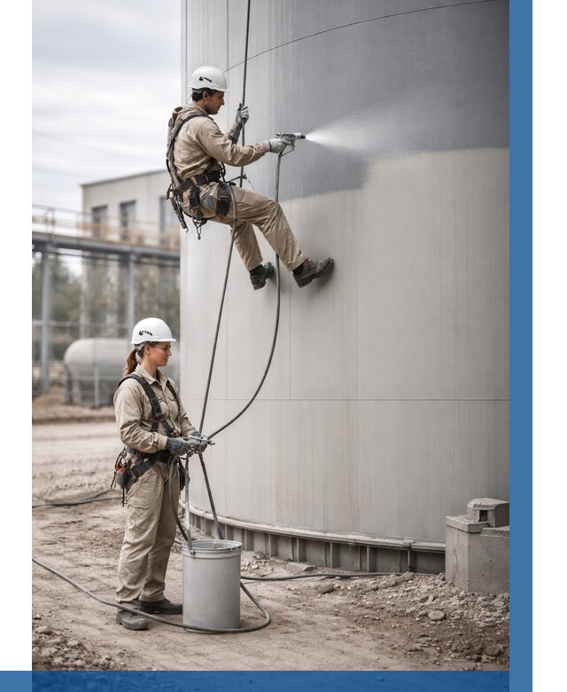 Покраска резервуаров в Благовещенске от 1219 р. | ВЫСОТНИК-Бгн — заказать