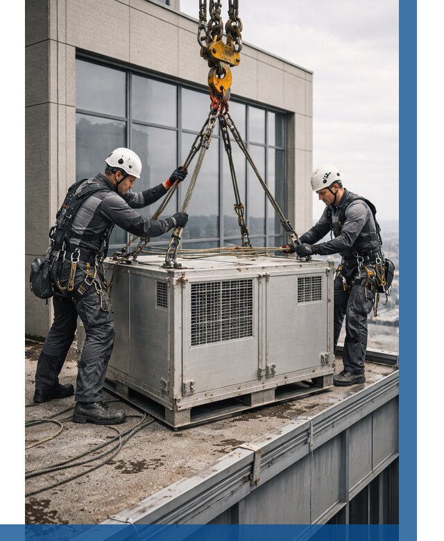 Такелажные работы на высоте в Благовещенске от 8126 р. | ВЫСОТНИК-Бгн