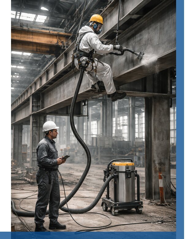 Обеспыливание конструкций в цехе в Благовещенске от 4266 р. | ВЫСОТНИК-Бгн