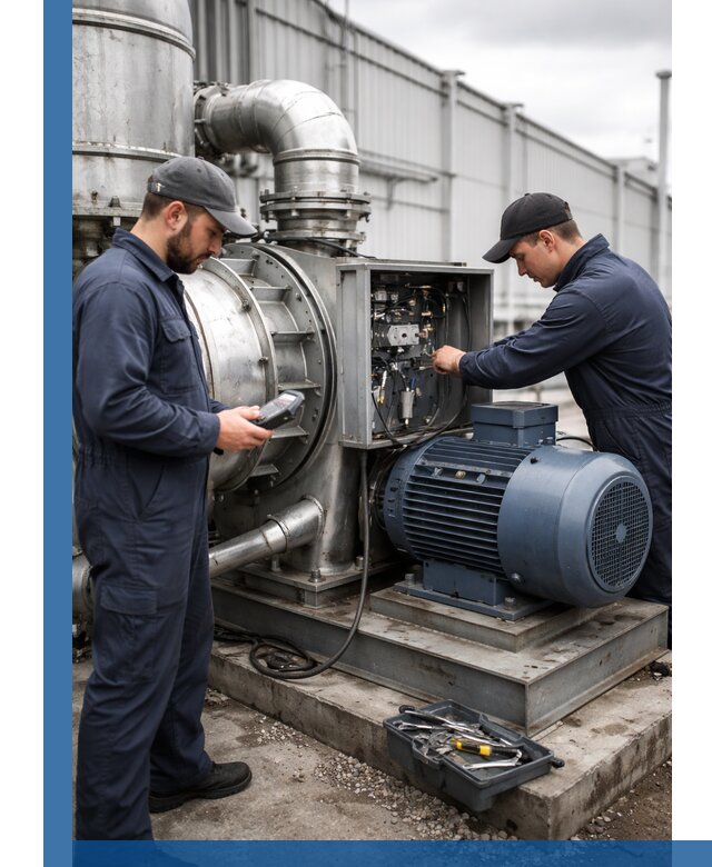 Техническое обслуживание промышленного оборудования в Благовещенске