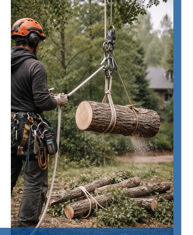 Валка деревьев частями в Благовещенске от 7618 р. | ВЫСОТНИК-Бгн