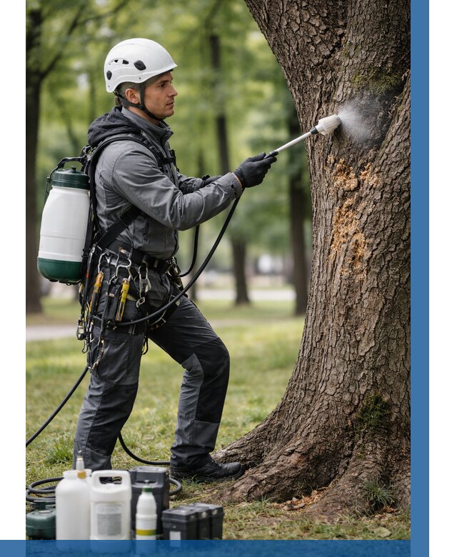 Обработка деревьев от вредителей в Благовещенске от 4571 р. | ВЫСОТНИК-Бгн