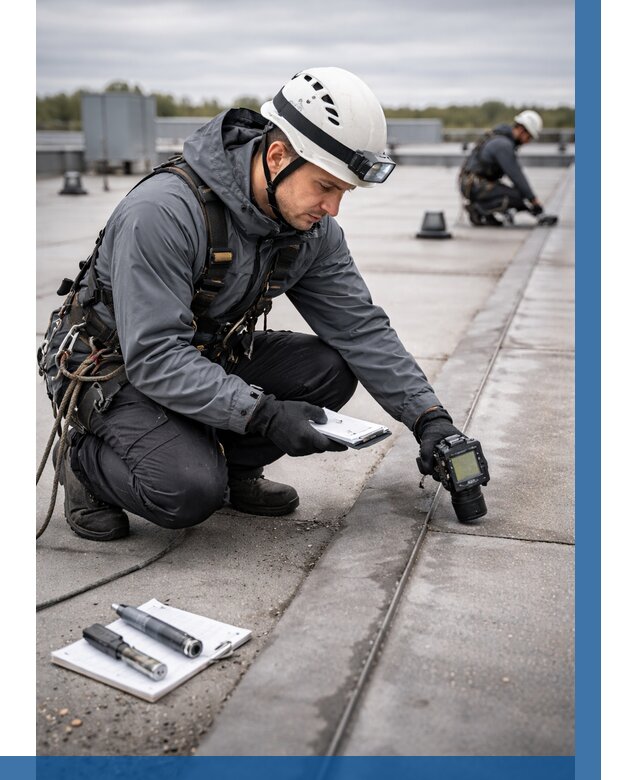 Обследование кровли на протечки в Благовещенске от 4571 р. | ВЫСОТНИК-Бгн