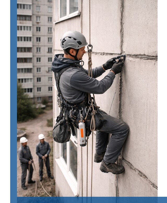 Обследование межпанельных швов и герметизация в Благовещенске