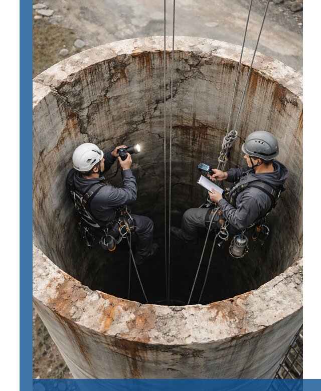 Обследование дымовой трубы: диагностика и оценка состояния в Благовещенске